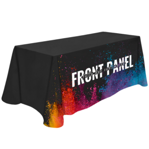 6’ Table Cover Throw - Full Color Front Panel