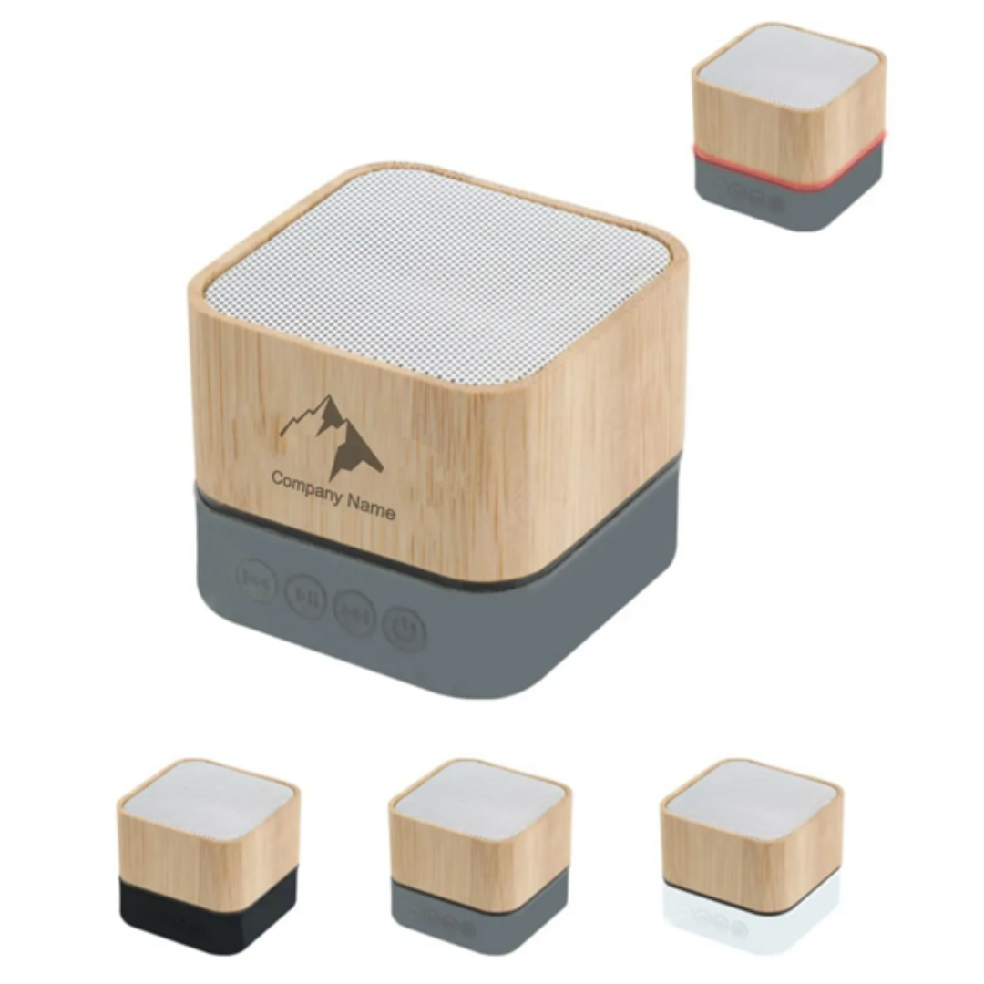 Bamboo Square Bluetooth Speaker