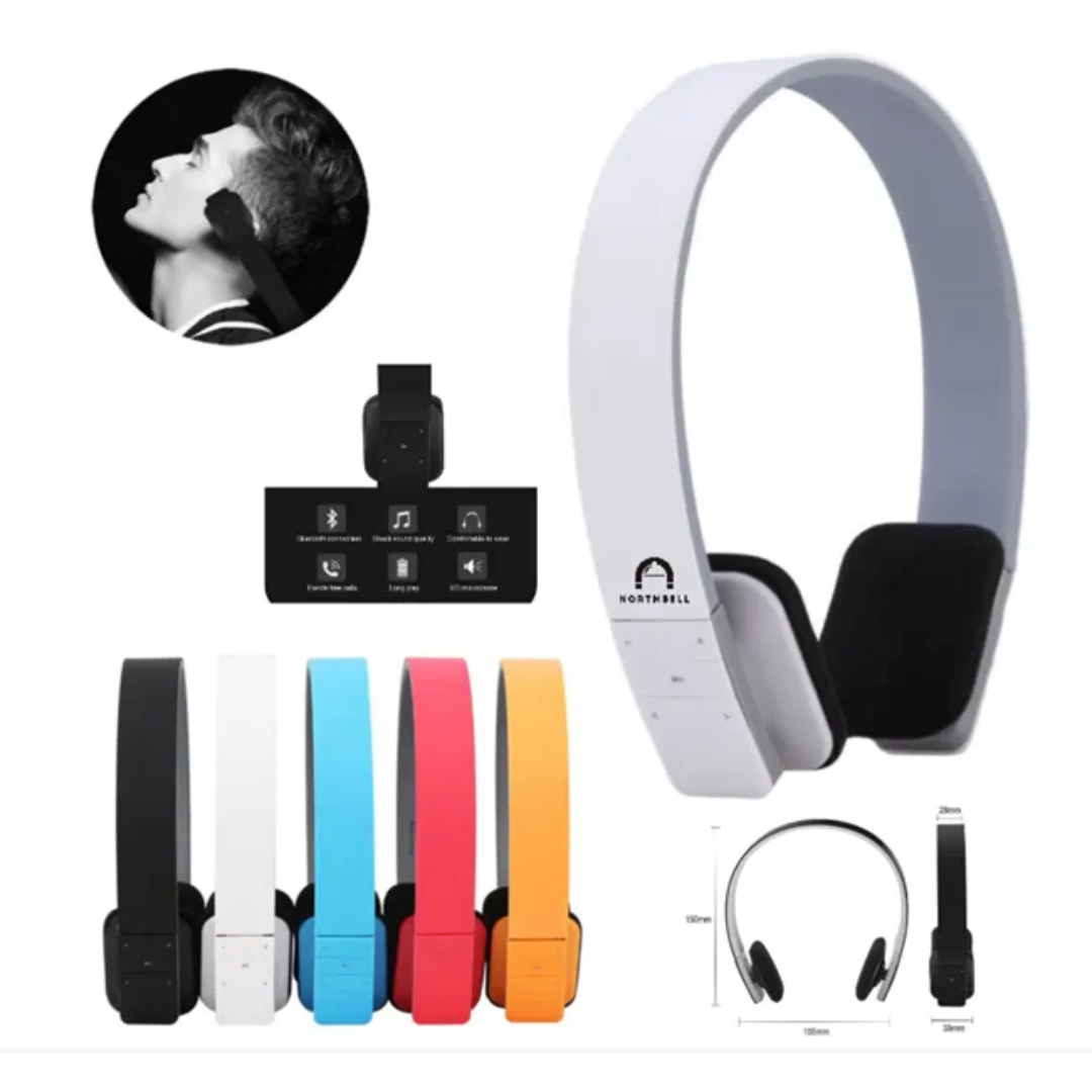 Wireless Headphones for PC Tablets Smartphones